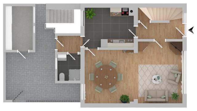 Ganzes Haus - Stadtmitte - 4 Personen - Familien Bocholt Luaran gambar